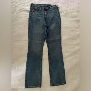 Old Navy extra high-rise kicker bootcut jeans